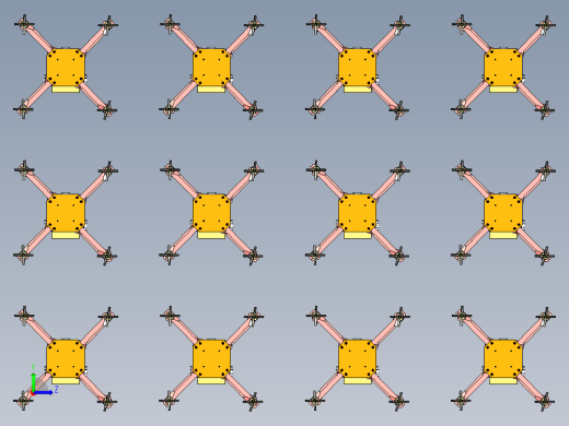 小型无人机运输快递模拟左视缩略图