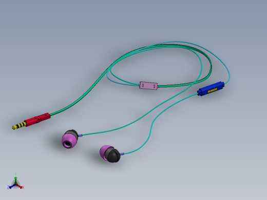 耳机(36)正等轴测缩略图