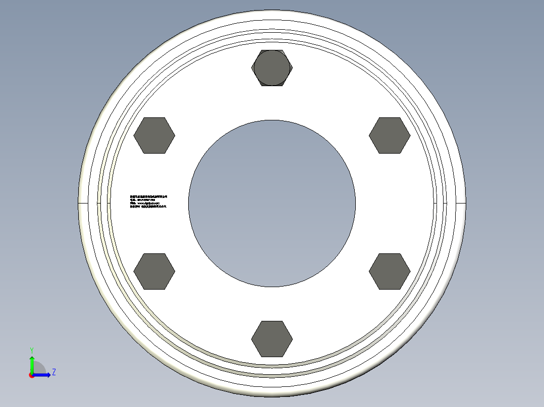 波纹管胀套联轴器左视图