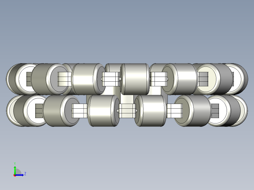 全向轮 152mm左视图