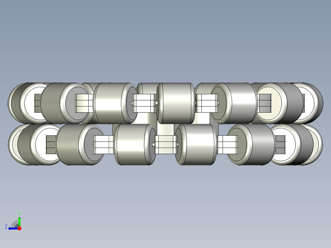 全向轮 152mm右视图