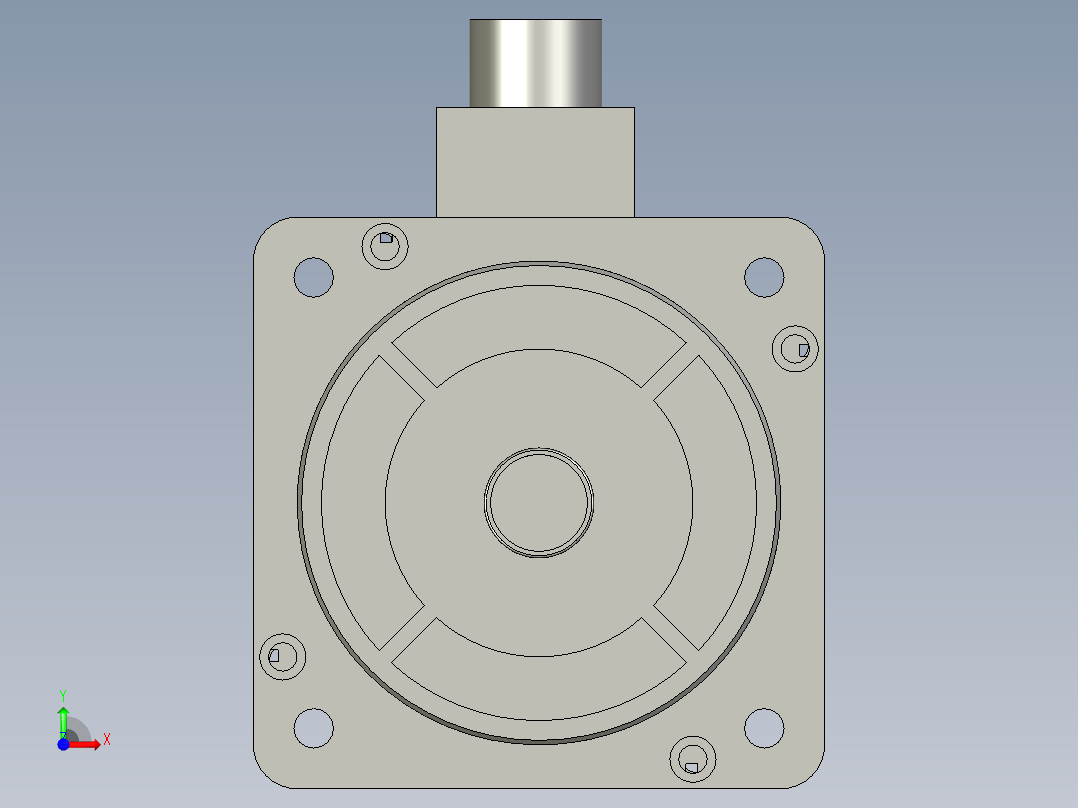 1KW中惯量抱闸-CTSD-M2D-B1025-M210前视图