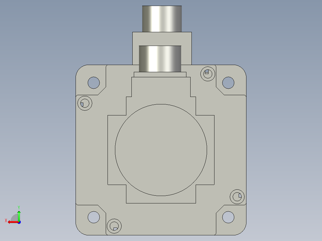 1KW中惯量抱闸-CTSD-M2D-B1025-M210后视图