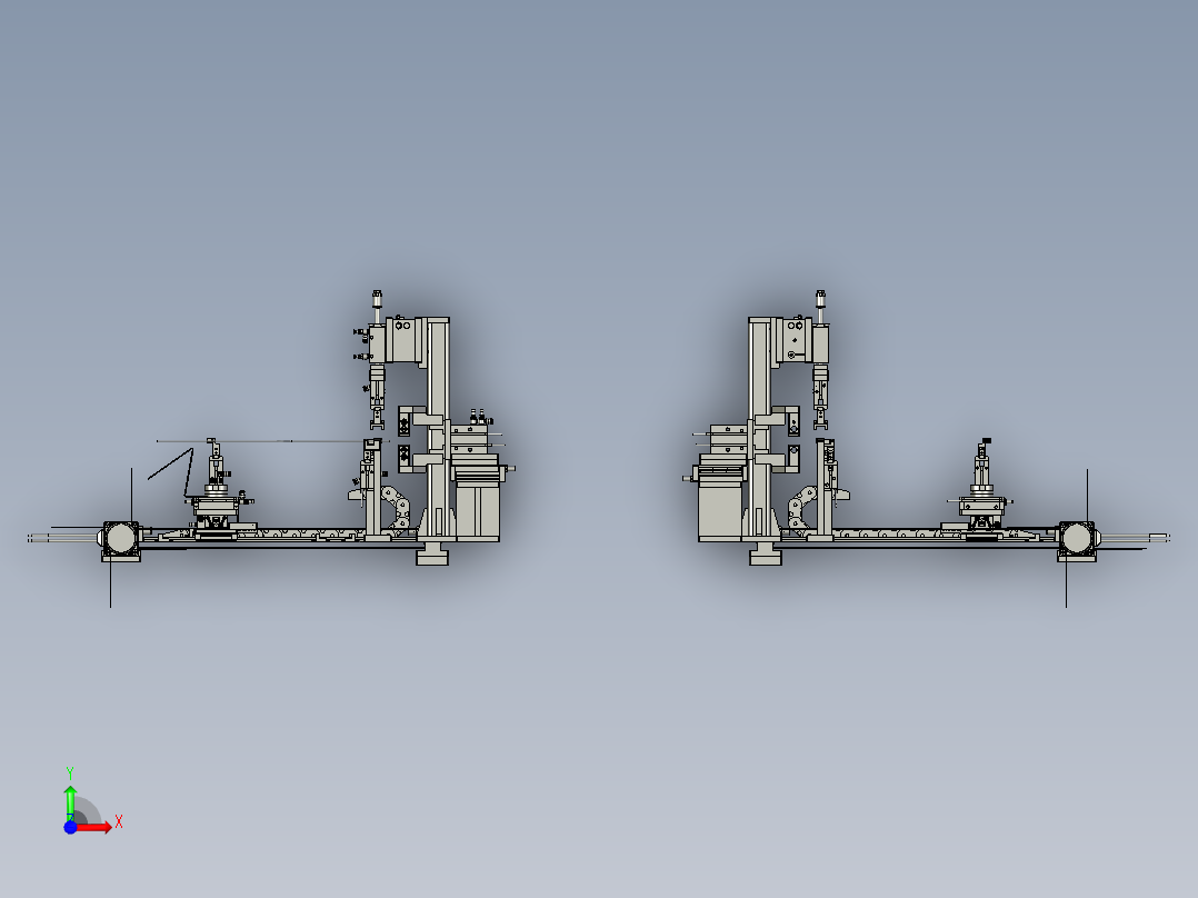 CZXD200320-02绳子头部处理机构前视图