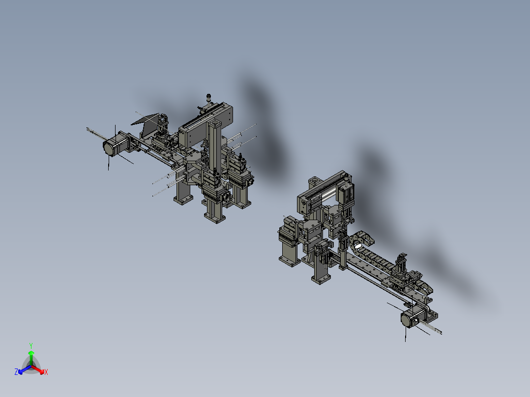 CZXD200320-02绳子头部处理机构正等轴测图