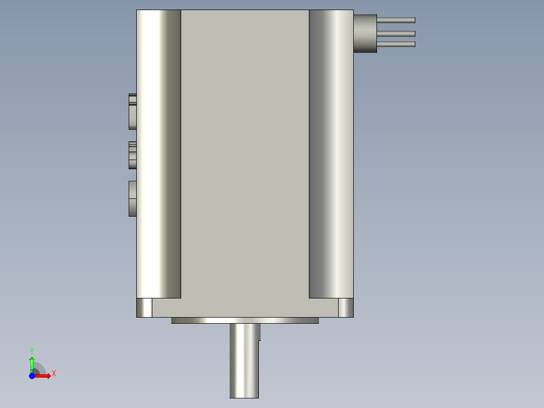 步进电机57CM22X雷赛前视图