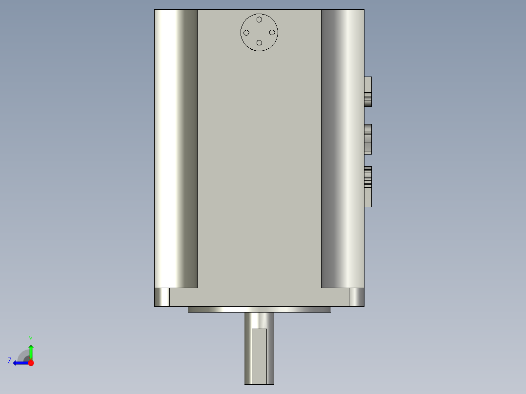 步进电机57CM22X雷赛右视图