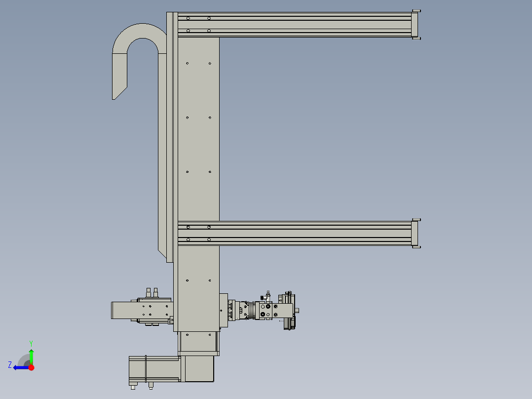 取料模组装配2右视图