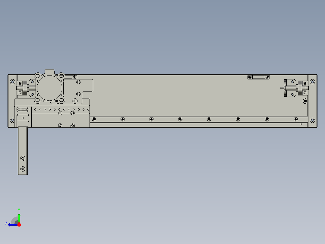 电子插针精密焊接生产线设计-自动拨料机构-V1右视图