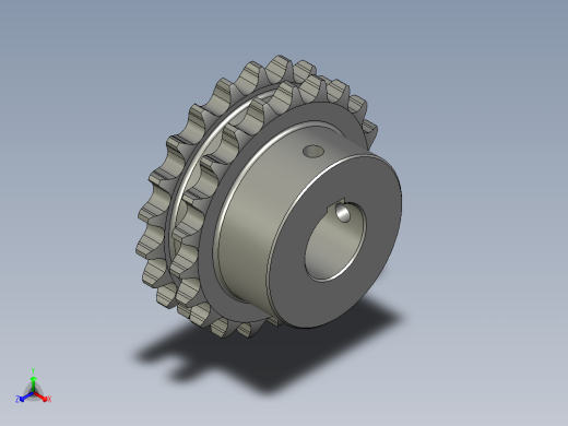 LC18MN-03-11取料台传动轴链轮-12A21T