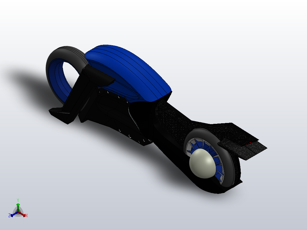 自行车正等轴测图