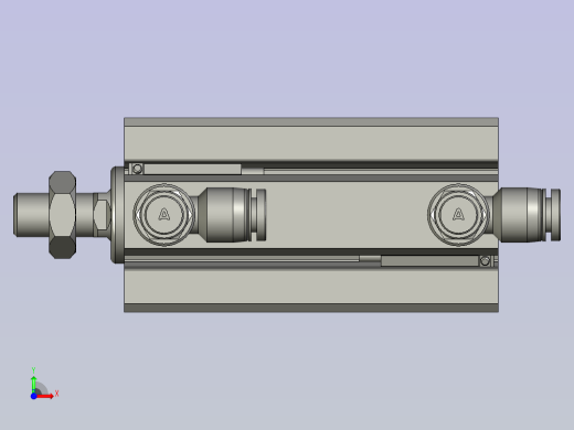 气缸SDA32x50SB(0)+(CS1-G-2)前视缩略图