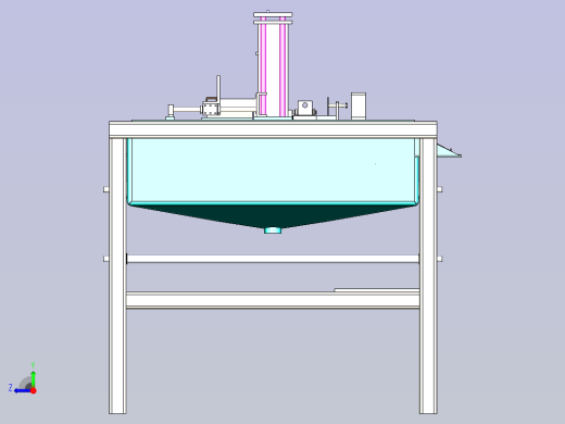 清洁机三维模型右视缩略图