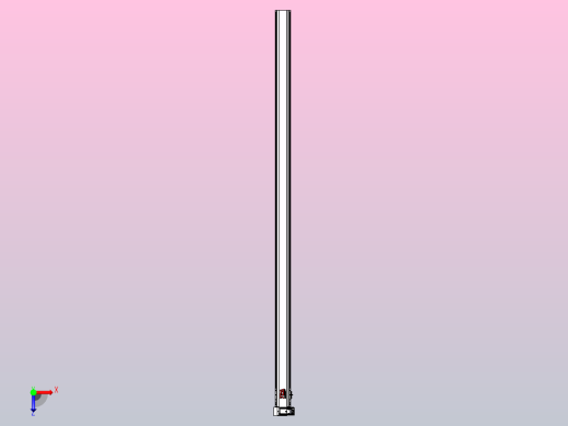 皮带直线轴半封闭可选导轨TPA-HNB-120D-110-L2800-LU-C-P40-N3俯视缩略图