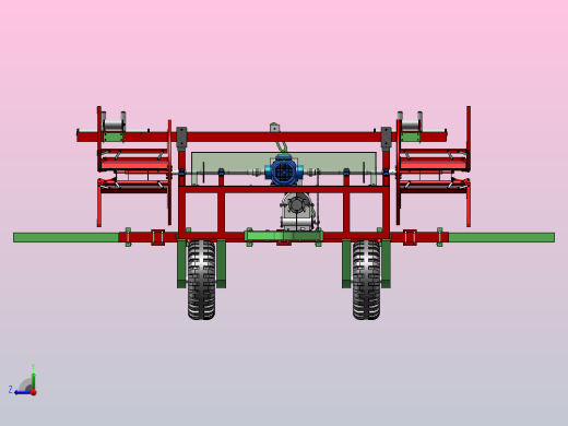 滴灌带回收机（SW+CAD）右视缩略图