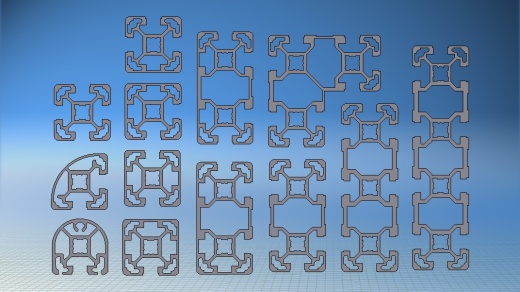 博世力士乐整个40x40铝型材系列缩略图