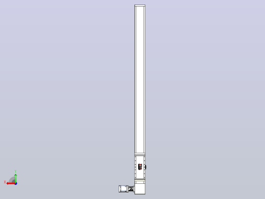 伺服电机集成皮带传动直线执行器TPA-OCB-140-256-L1750-DL-J90-N3后视缩略图