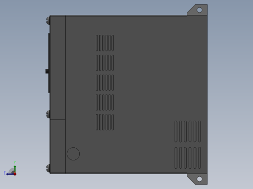 BD360通用高性能开环矢量变频器[BD360-1R5G-2]右视缩略图