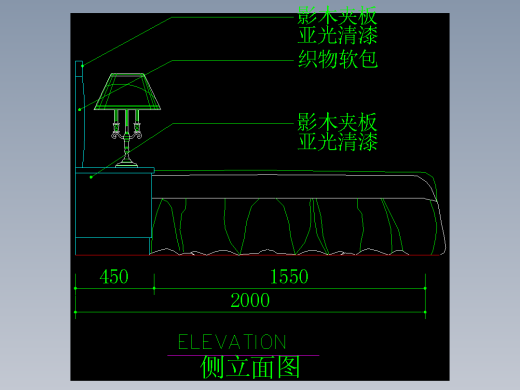 家装类CAD土块(二)--FH01043D