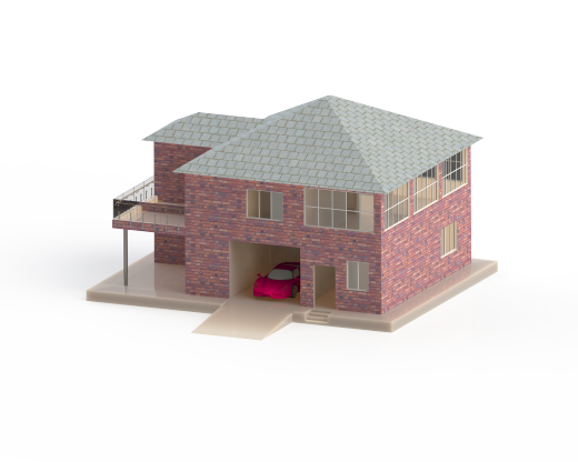 别墅模型图缩略图