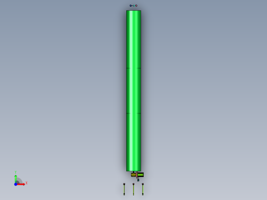 新型振动风力发电机前视缩略图
