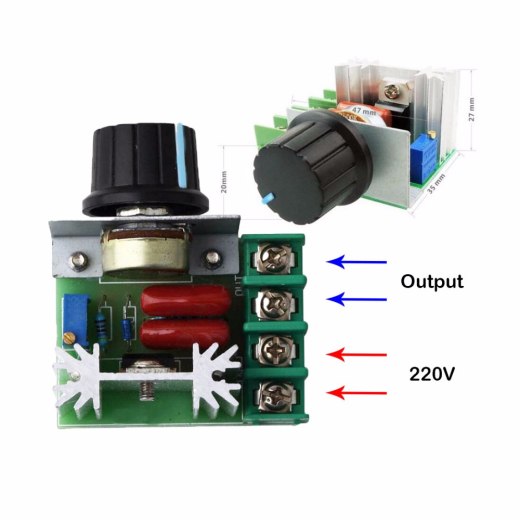 220V 2000W速度控制器电压调节器调光器缩略图