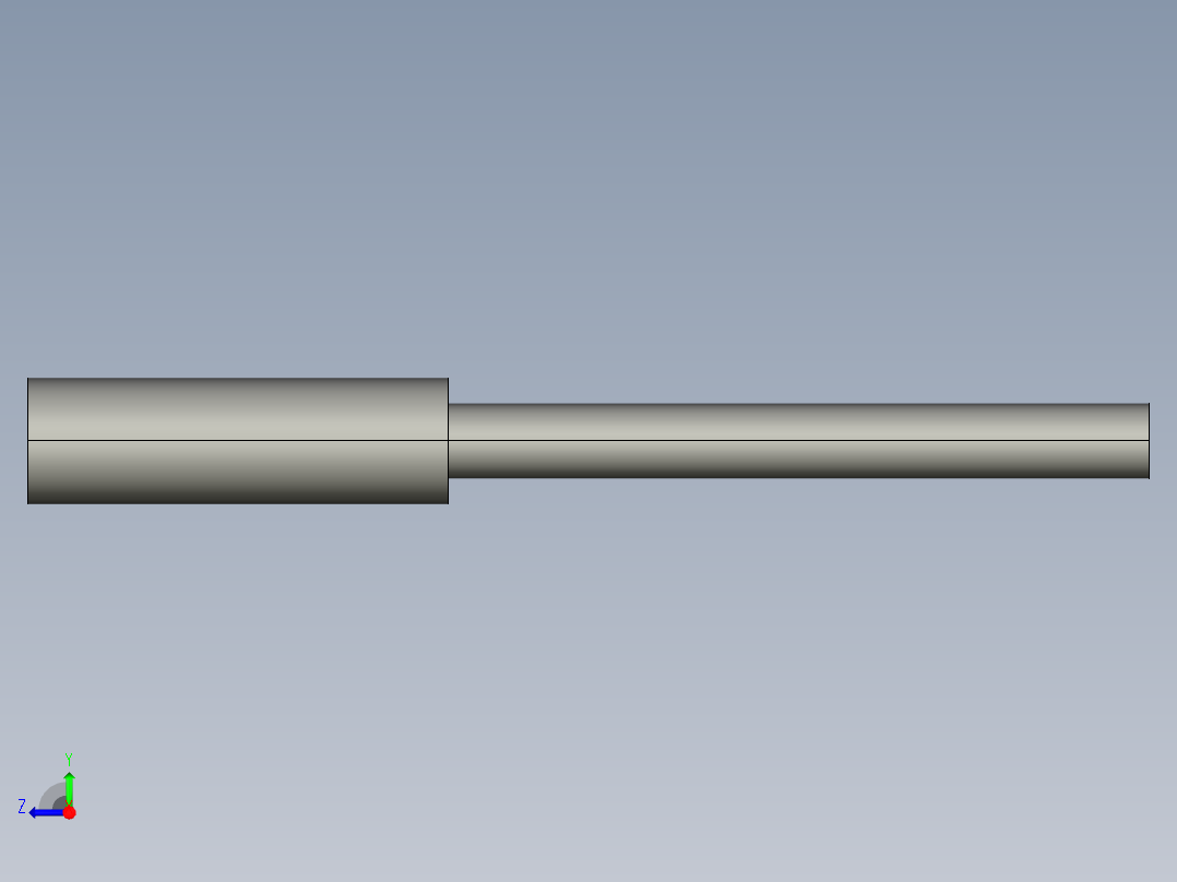 基恩士EX-305(V)_kc图纸模型右视图