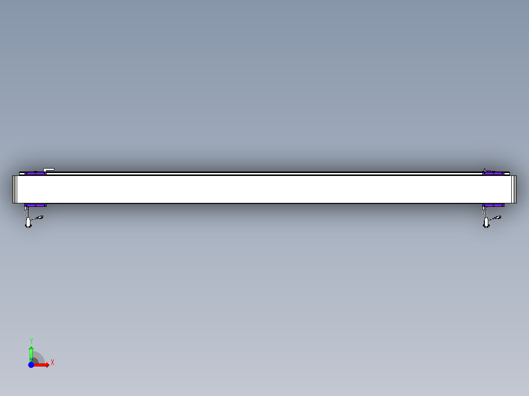 威洛博VL系列直线电机模组-2VL14S1-S2150前视图