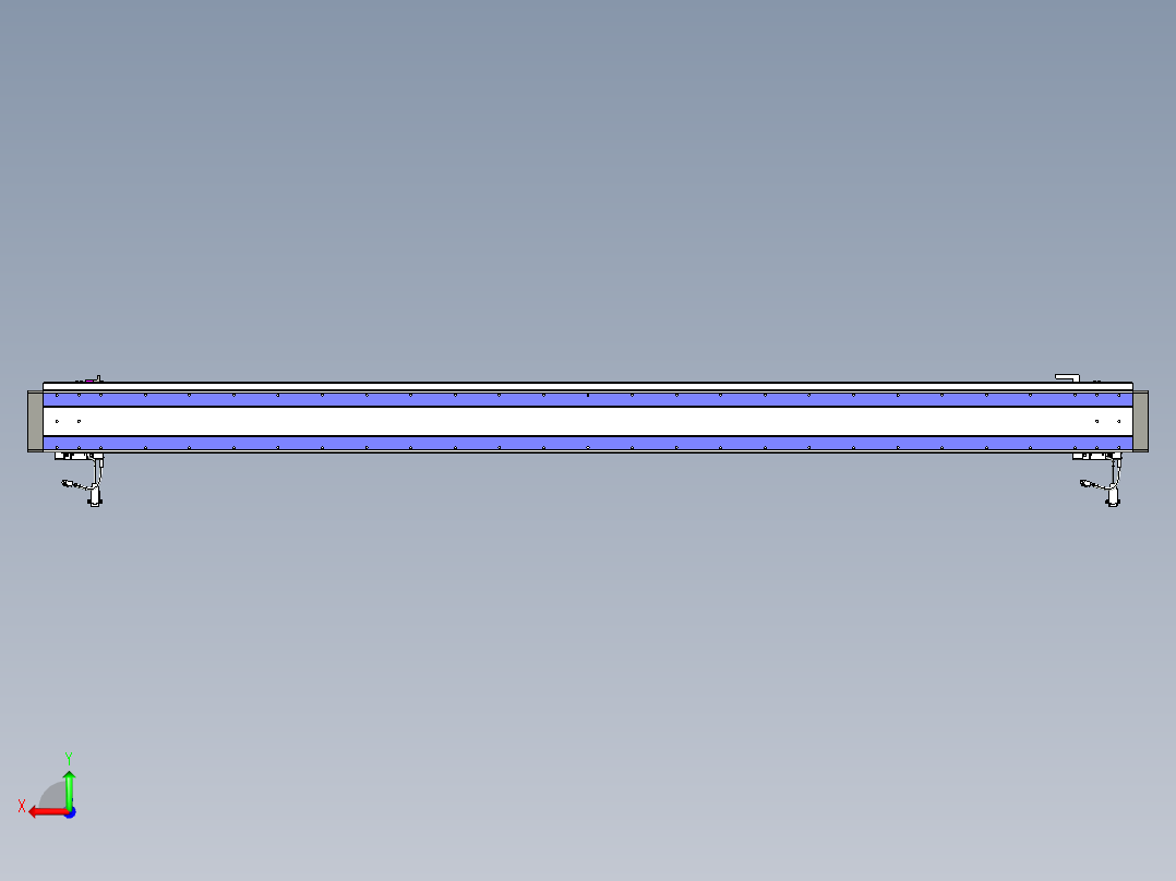 威洛博VL系列直线电机模组-2VL14S1-S2150后视图