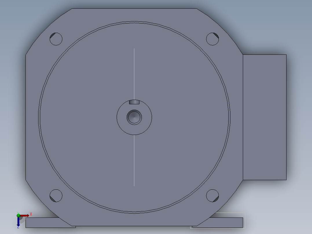 SFC 伺服电机803957==15俯视图
