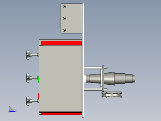 半自动口罩切片机左视缩略图