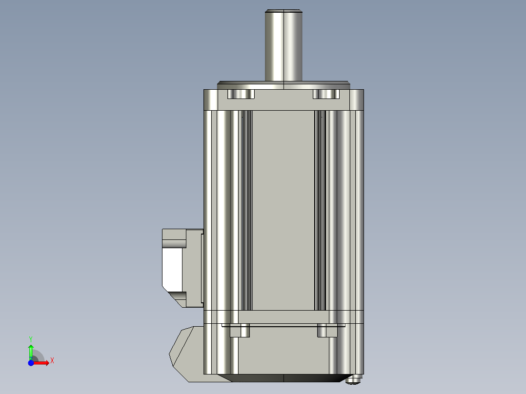 低压伺服电机MF3H-60CS(CM)30B1-504前视图
