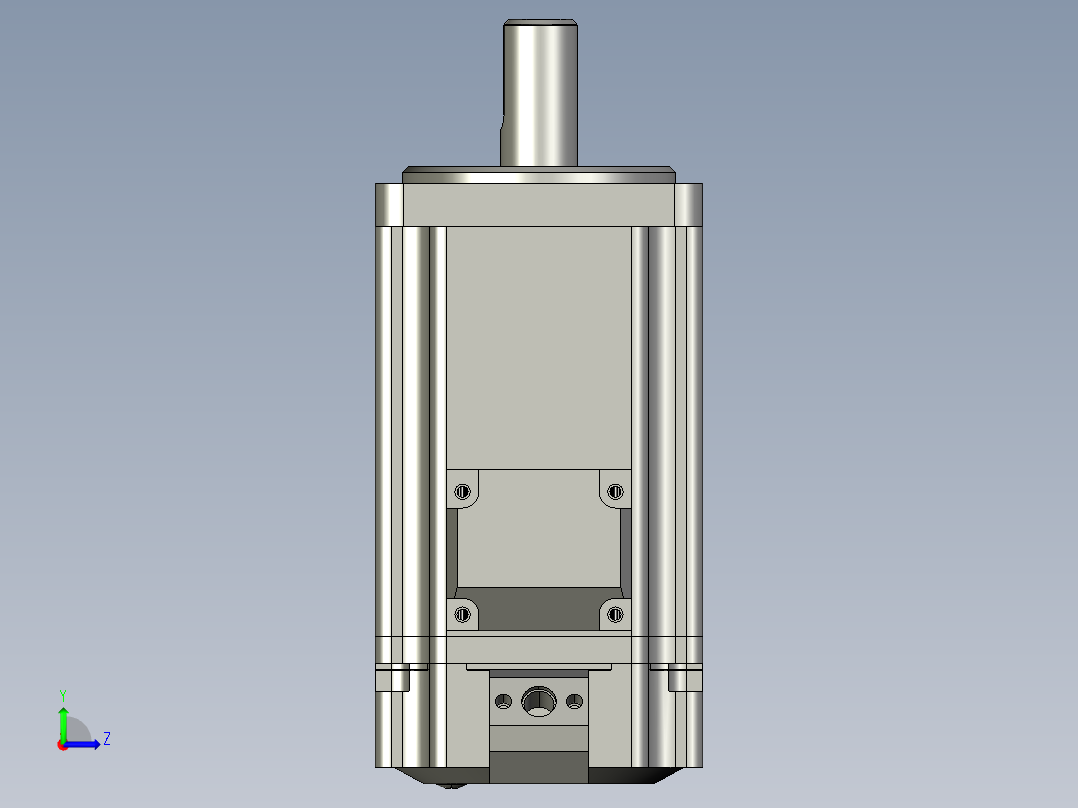 低压伺服电机MF3H-60CS(CM)30B1-504左视图