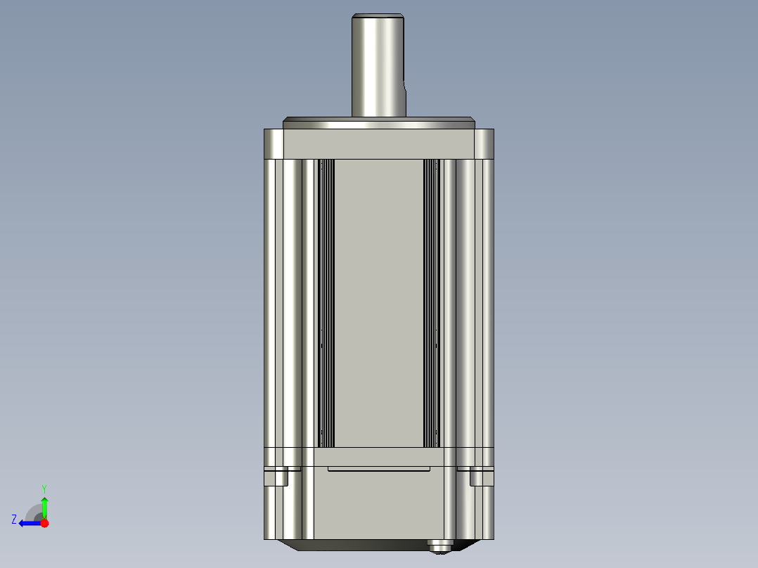 低压伺服电机MF3H-60CS(CM)30B1-504右视图