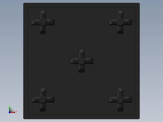 型材盖 30x30前视缩略图