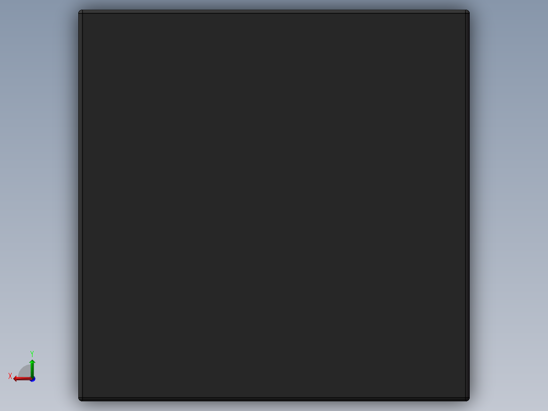 型材盖 30x30后视图