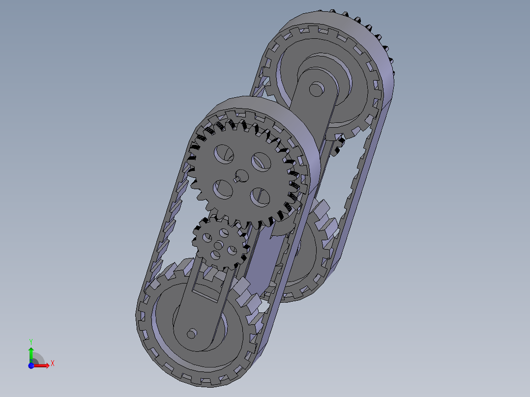 履带机械手SW三维图==1442698==50前视图