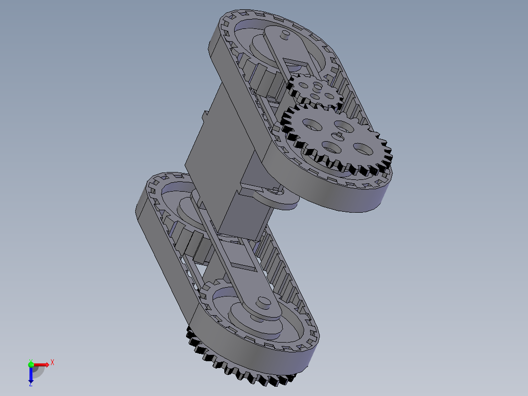 履带机械手SW三维图==1442698==50俯视图