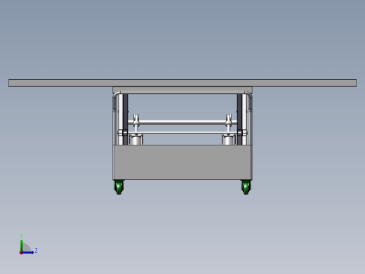 气动升降平台左视缩略图