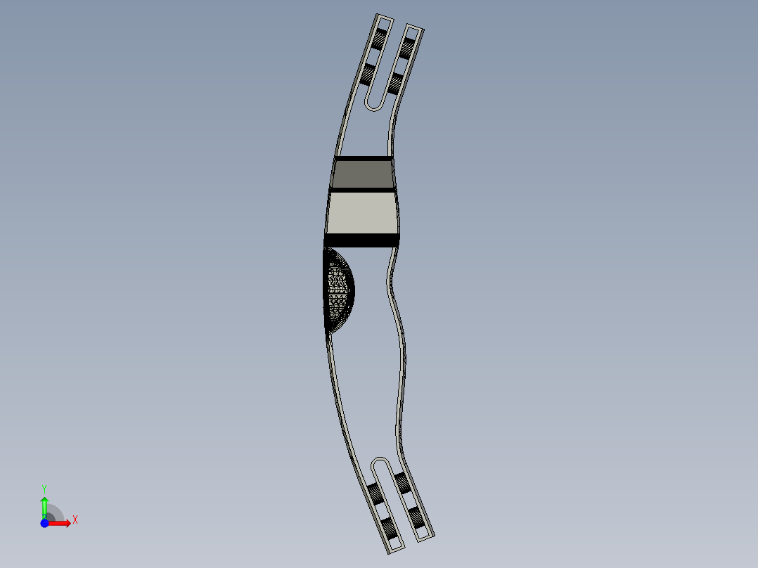 D1 反曲弓 Miniature_takedown_recurve_bow前视图