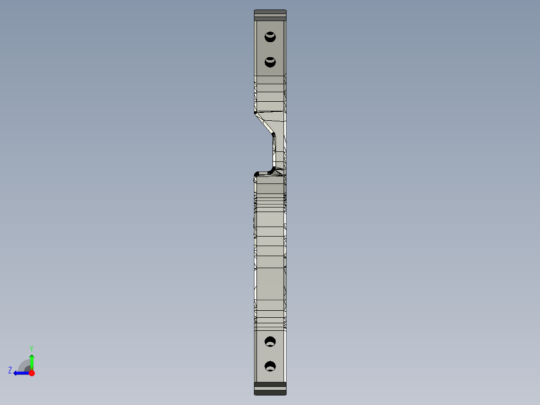 D1 反曲弓 Miniature_takedown_recurve_bow右视图