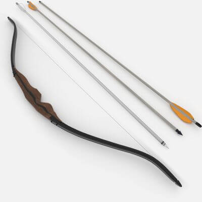 D1 反曲弓 Miniature_takedown_recurve_bow