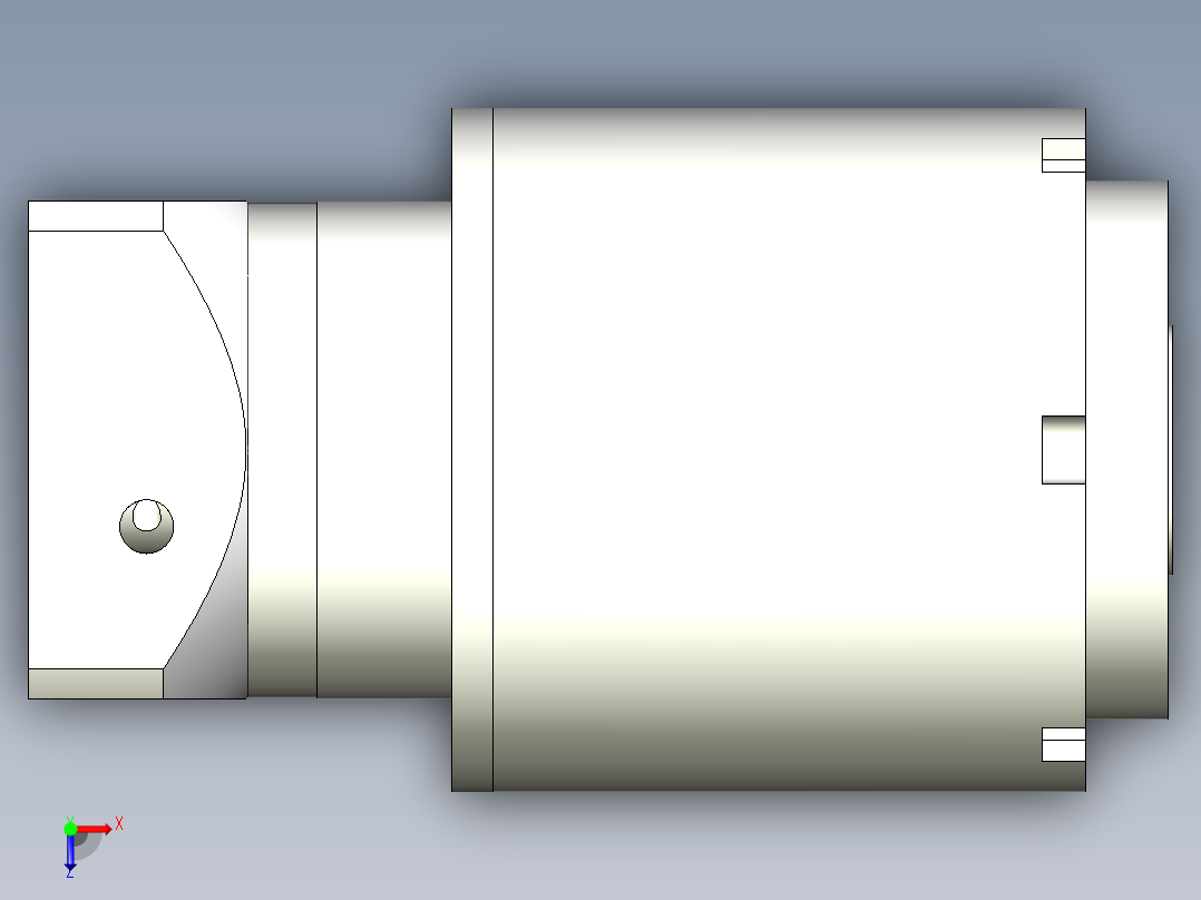 直齿孔PLE160-L3 22-110-145-M8.stp俯视图