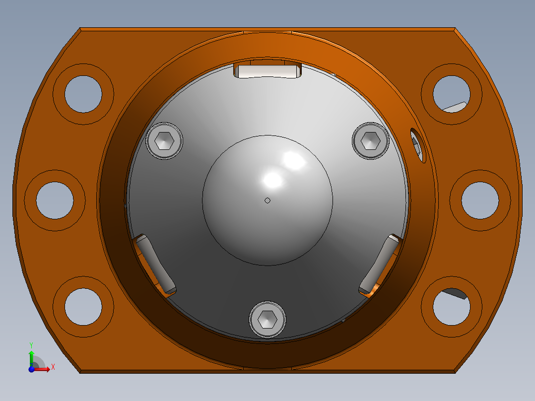 TOOL 锁紧装置 1000前视图