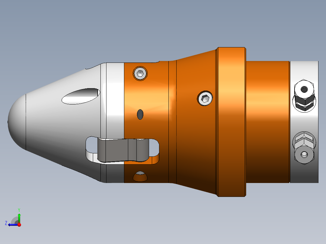 TOOL 锁紧装置 1000右视图