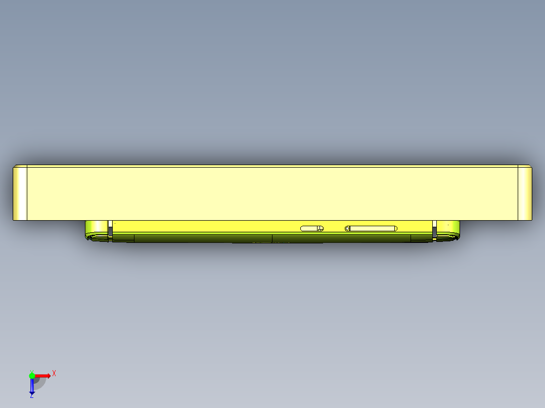 X1-CNC8笔记本CNC工装夹具三维模型-0112俯视图