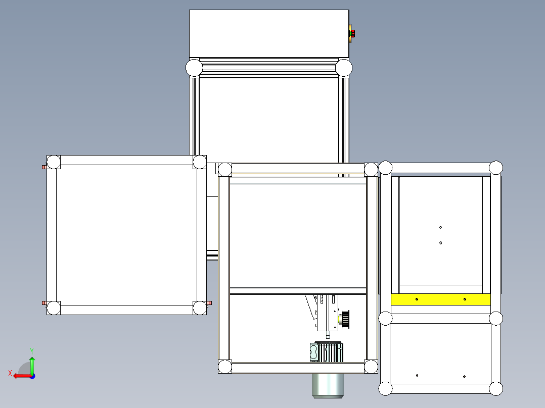 外六角螺栓自动拧紧设备设计_x_t后视图