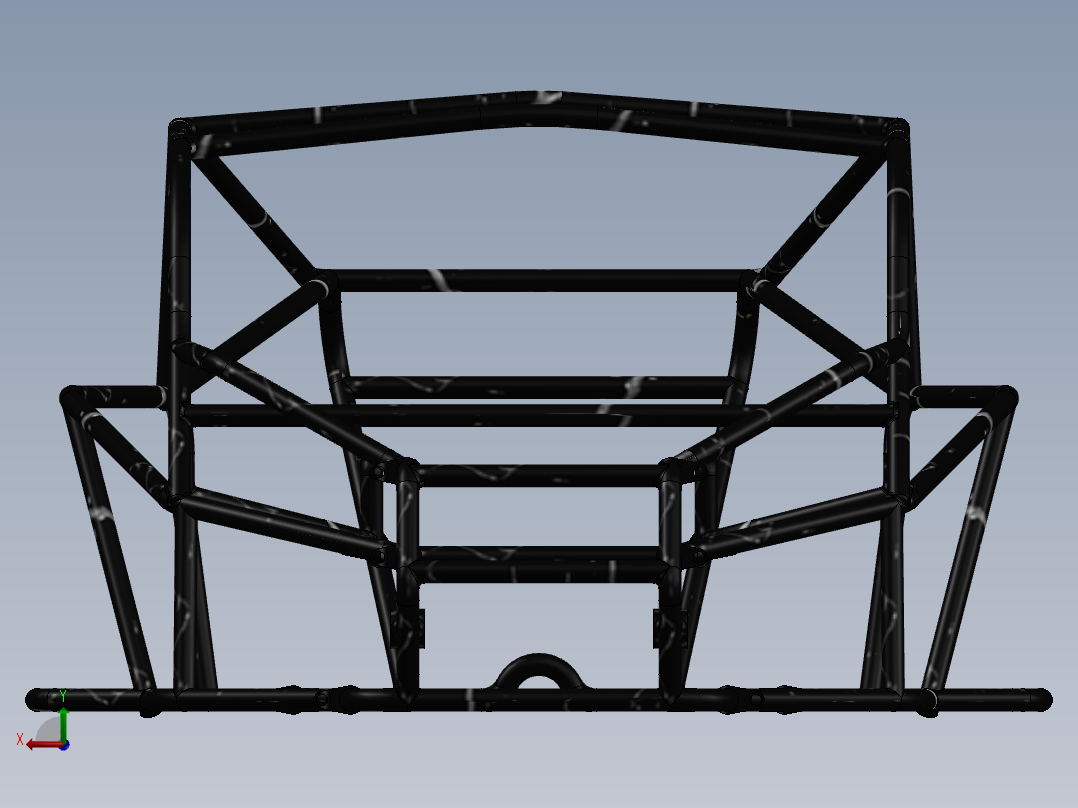 A0002589-越野车防翻滚架后视图