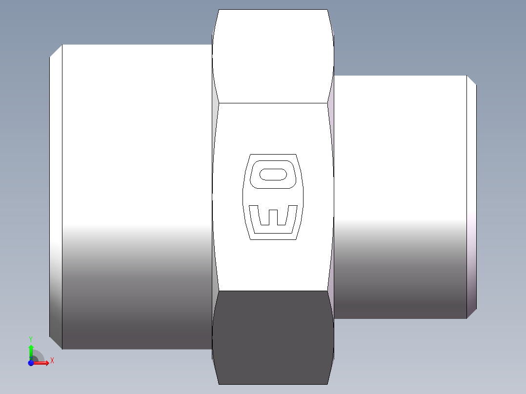 直通变径-GR、1D-24-30前视图