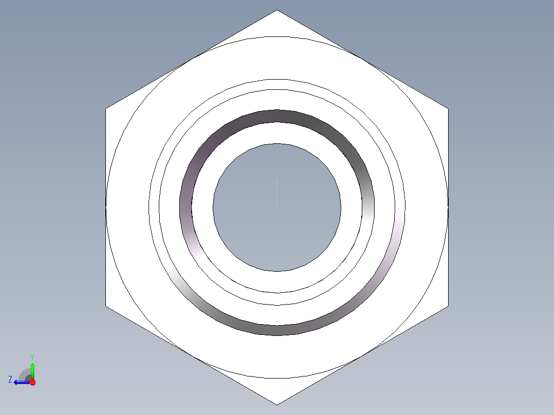 直通变径-GR、1D-24-30右视图